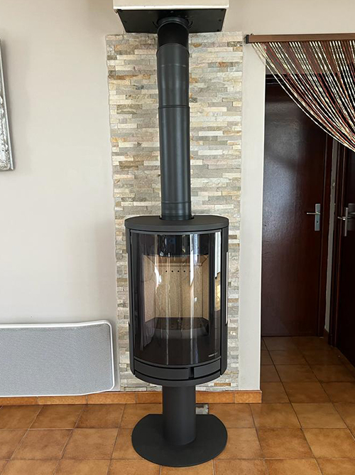 Réalisation poêle à Bois Dollus d'Oléron Ets Boyer Ile d'Oléron, poeles et chaudières