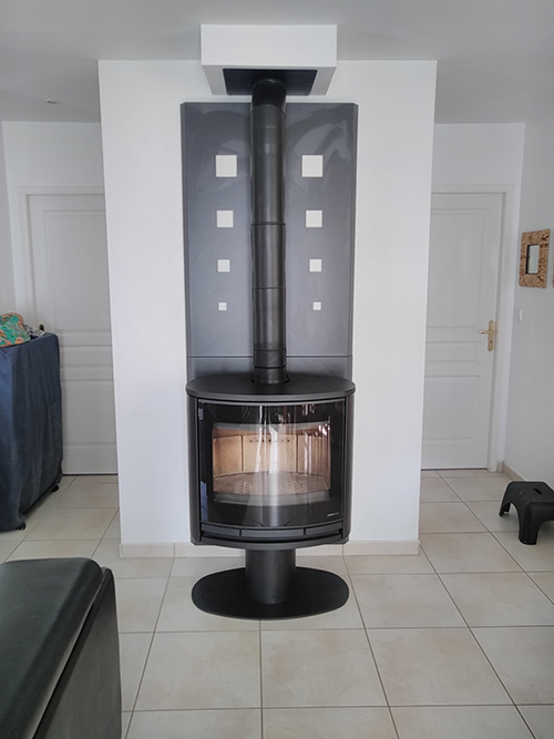 Poêle à bois Mably pod St Georges d'Oléron Ets Boyer Ile d'Oléron, poeles et chaudières